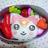 スイートプリキュア♪　かんたん☆ハミィのキャラ弁